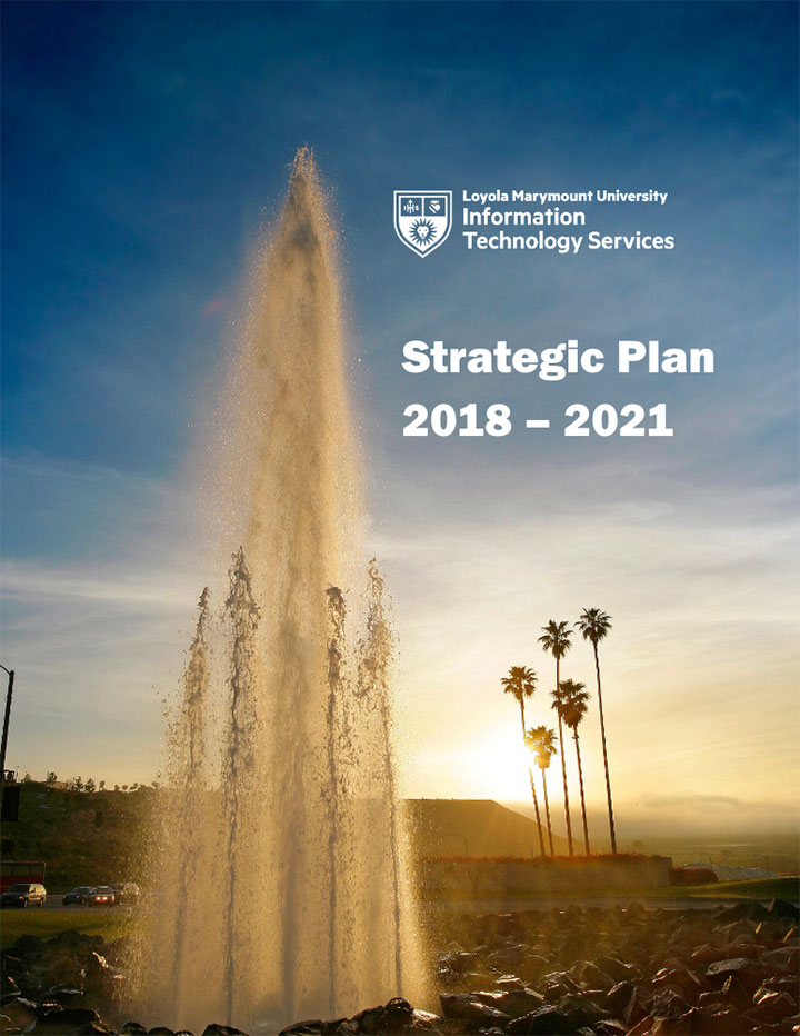 Cover for the ITS Strategic Plan 2018-2021